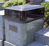 天場石・水切り加工